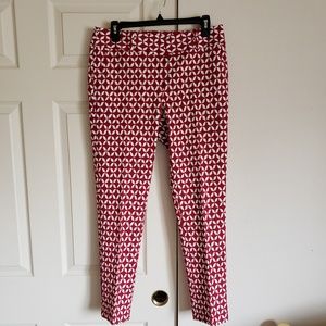 Ann Taylor Loft Julie Skinny ankle slacks size 4